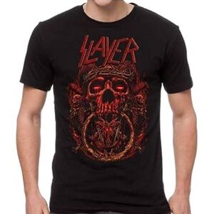 Slayer Crown of Thorns Men's T-shirt Large Black NWT